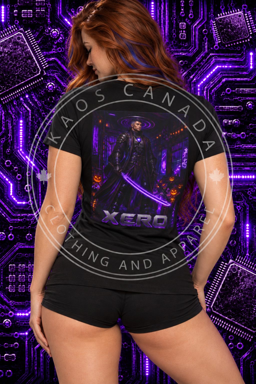 Xero Samurai Vintage Halloween T Shirt - Tek Warz T Shirt