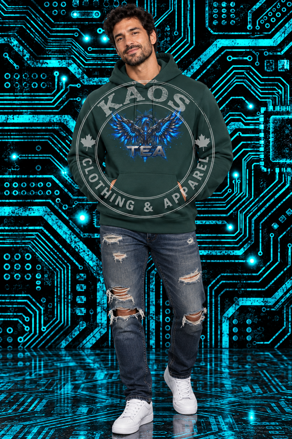 Mariah TEA Graphic Logo Hoodie - Tek Warz Graphic Hoodie