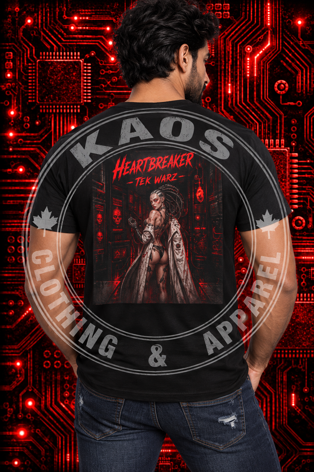 Heartbreaker Tekmites Graphic T-Shirt - Tek Warz
