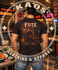 Fuze Red Riding Hood Vintage Halloween T-Shirt - Mall Security Graphic T-Shirt