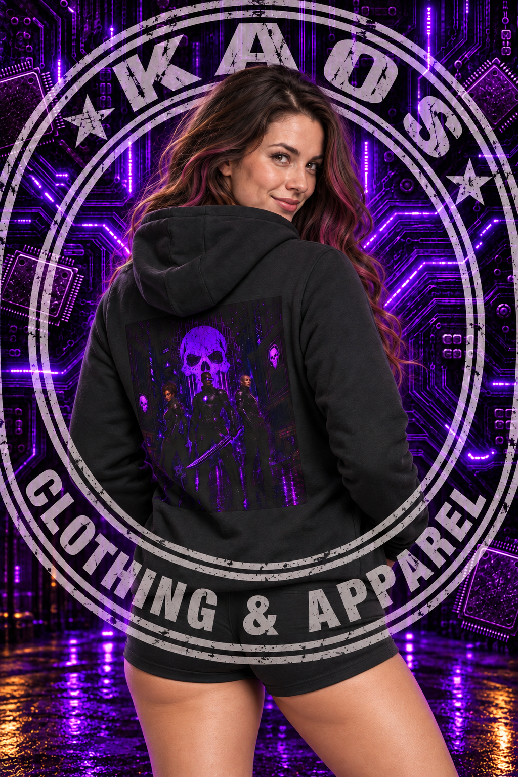 Broken Tek Graphic Hoodie — Tek Wars