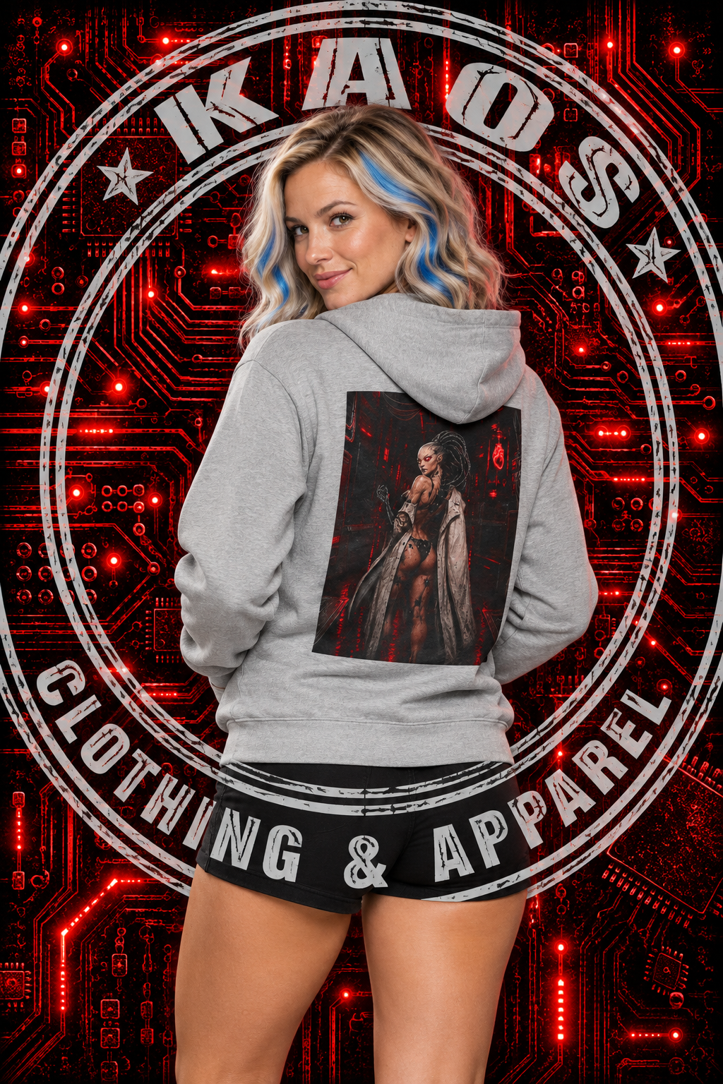 Heartbreaker Tekmites Graphic Hoodie-Tek Warz