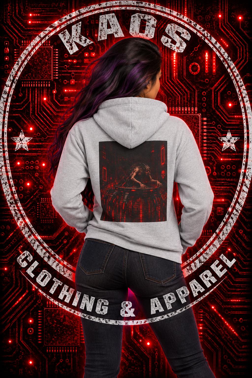 Crash Tekmites Graphic Hoodie-Tek Warz