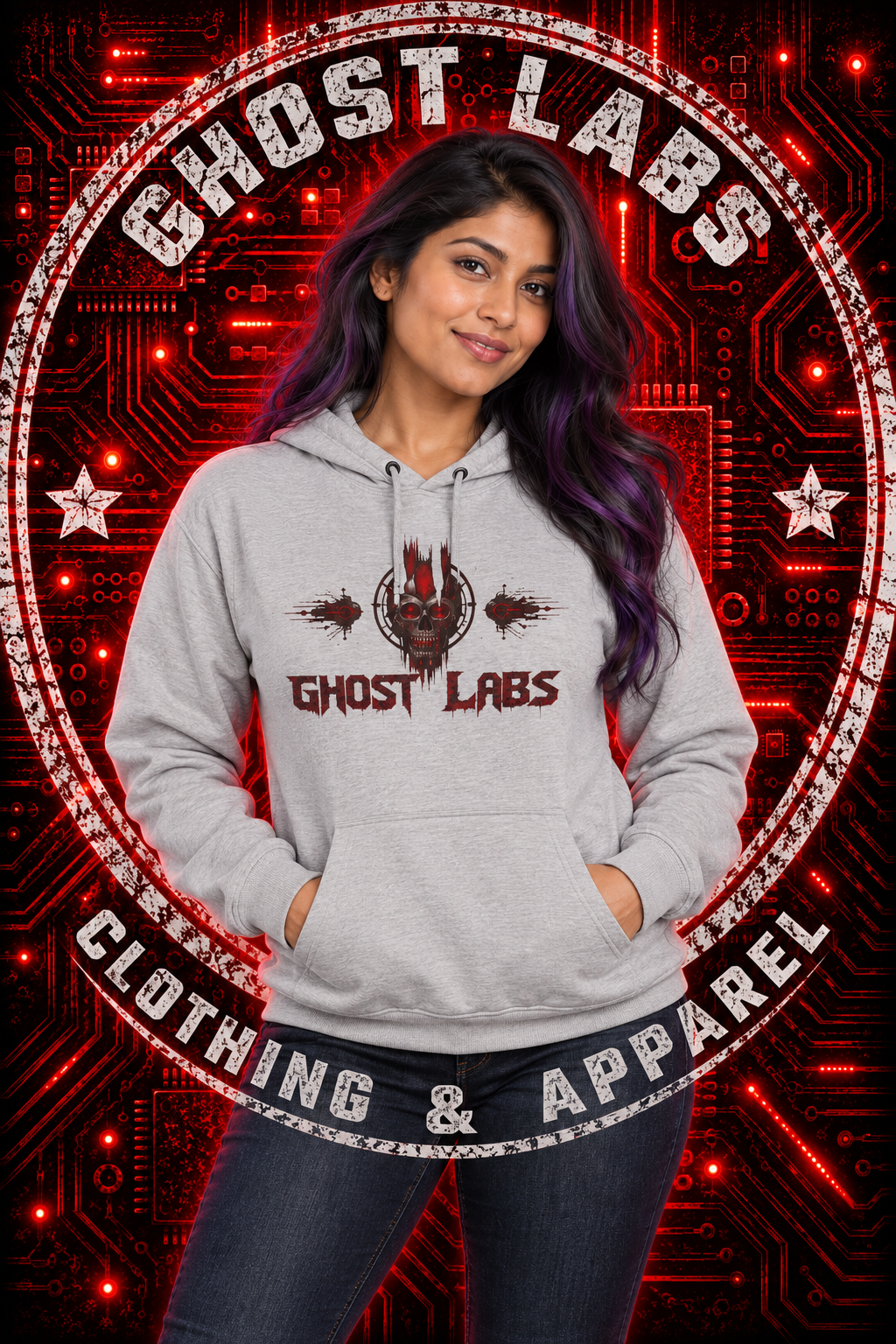 Crash Tekmites Graphic Hoodie-Tek Warz