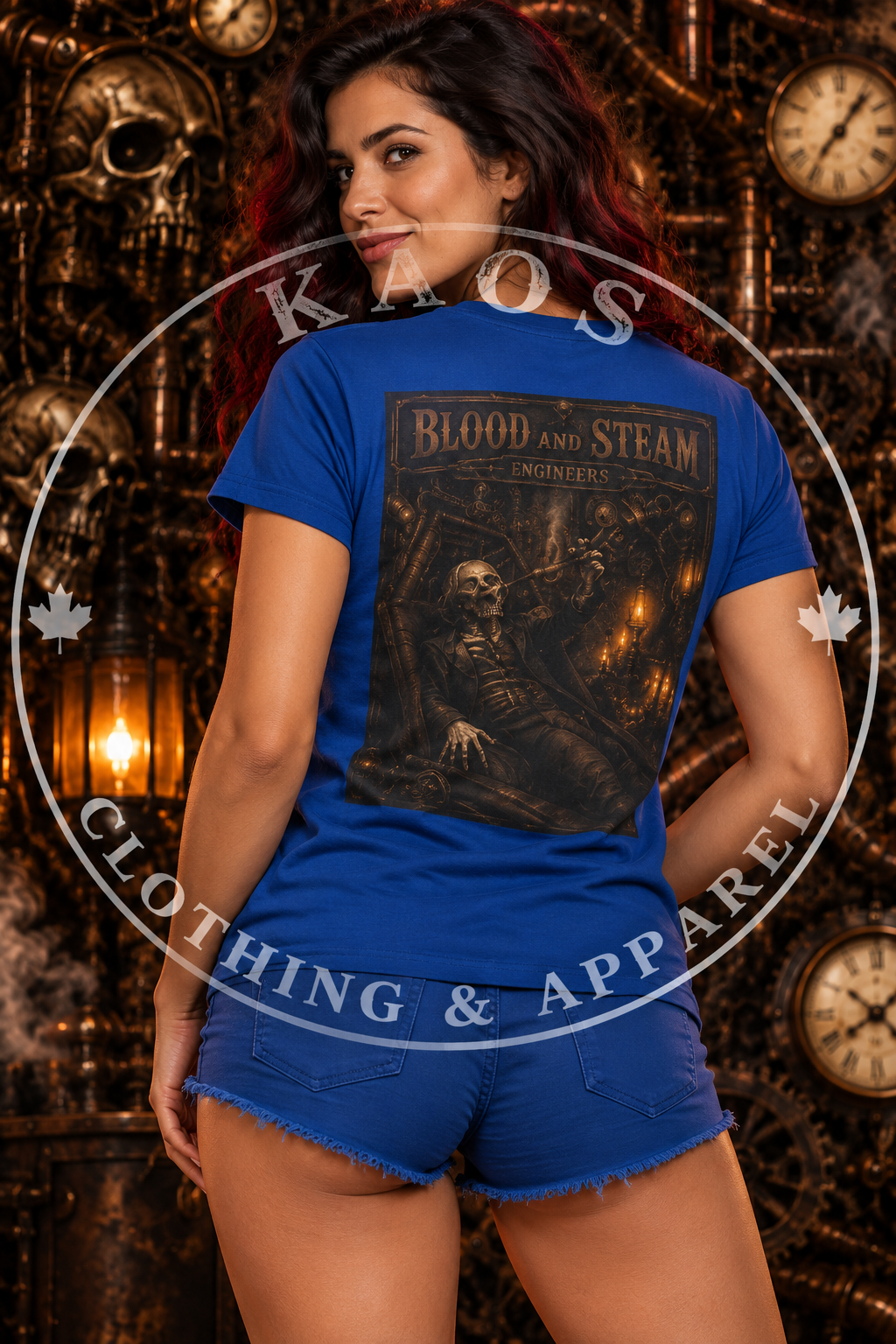 Whitey Vintage Halloween T-Shirt — Blood & Steam Graphic T-Shirt
