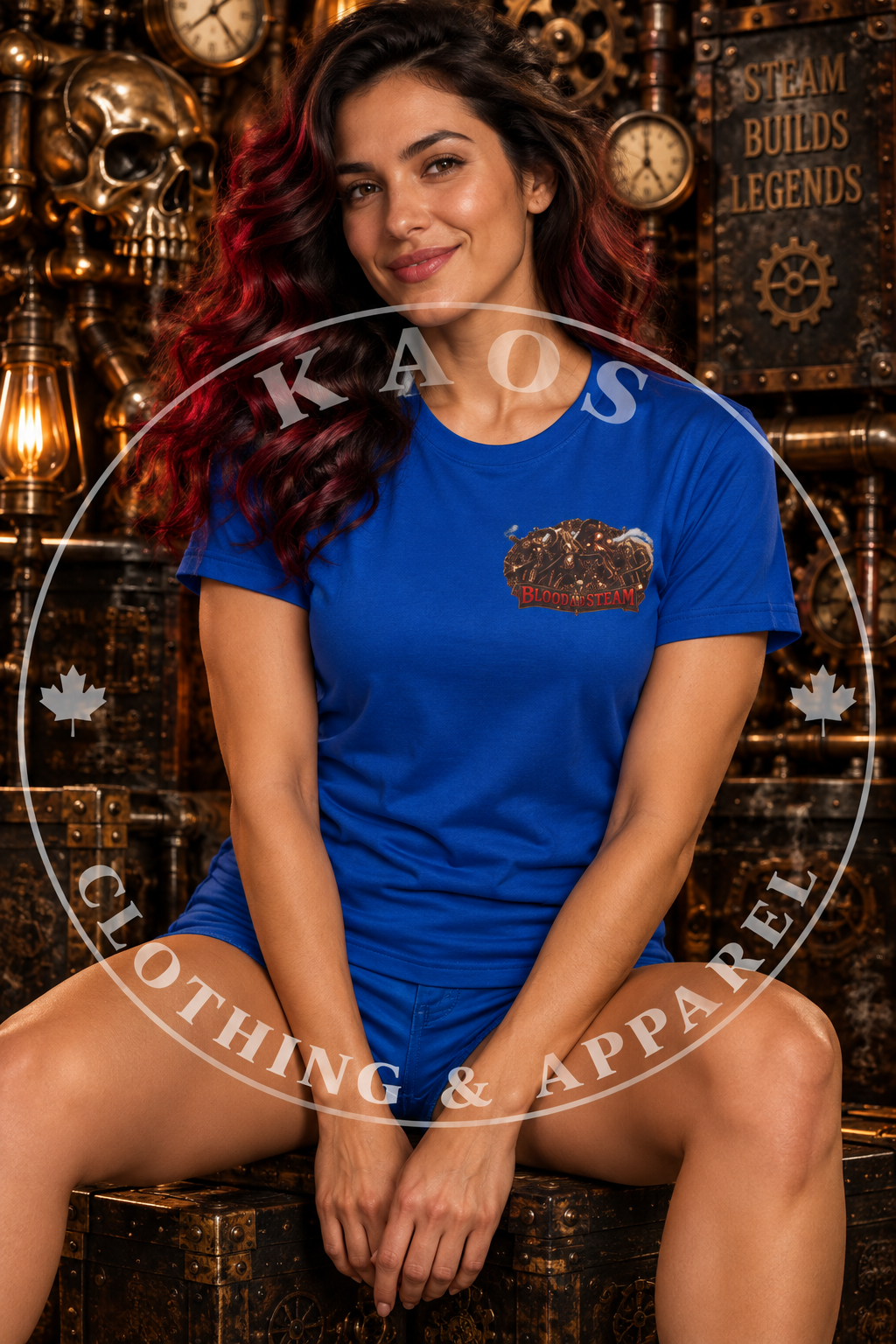 Whitey Vintage Halloween T-Shirt — Blood & Steam Graphic T-Shirt