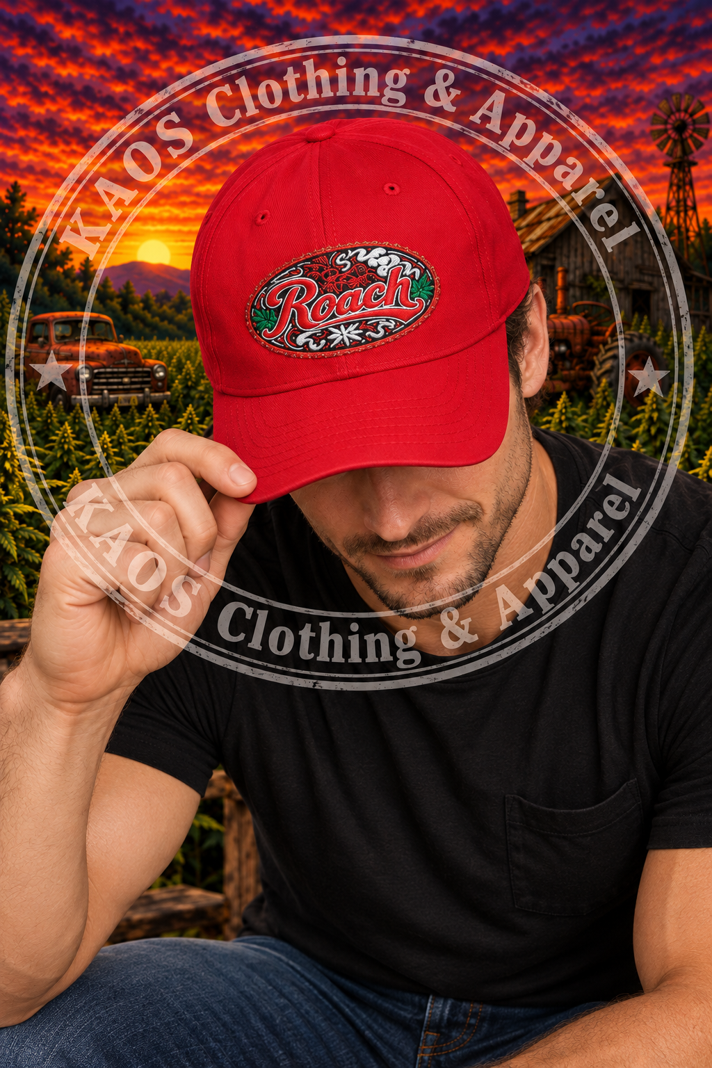 Roach Vintage Patch Hat - Homegrown