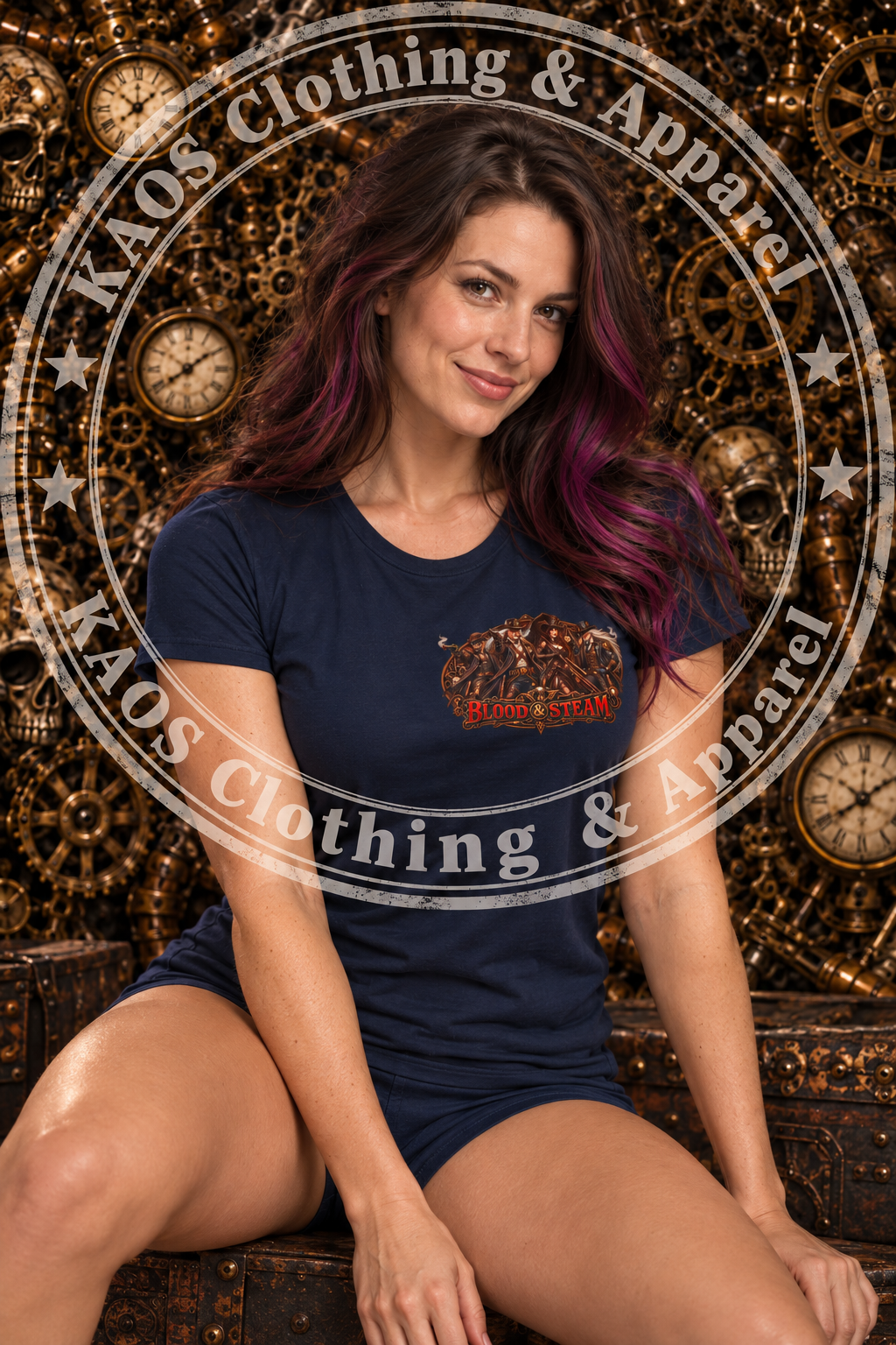 Sadie Witch Vintage Halloween T-Shirt — Blood & Steam Graphic T-Shirt