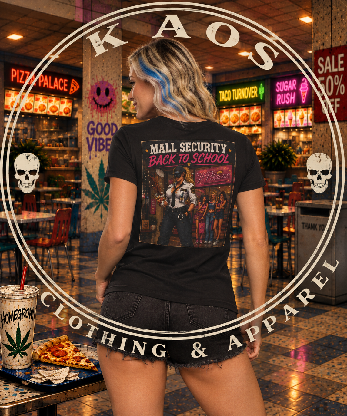 Fuze Back to School - Graphic T-Shirt Mall Security