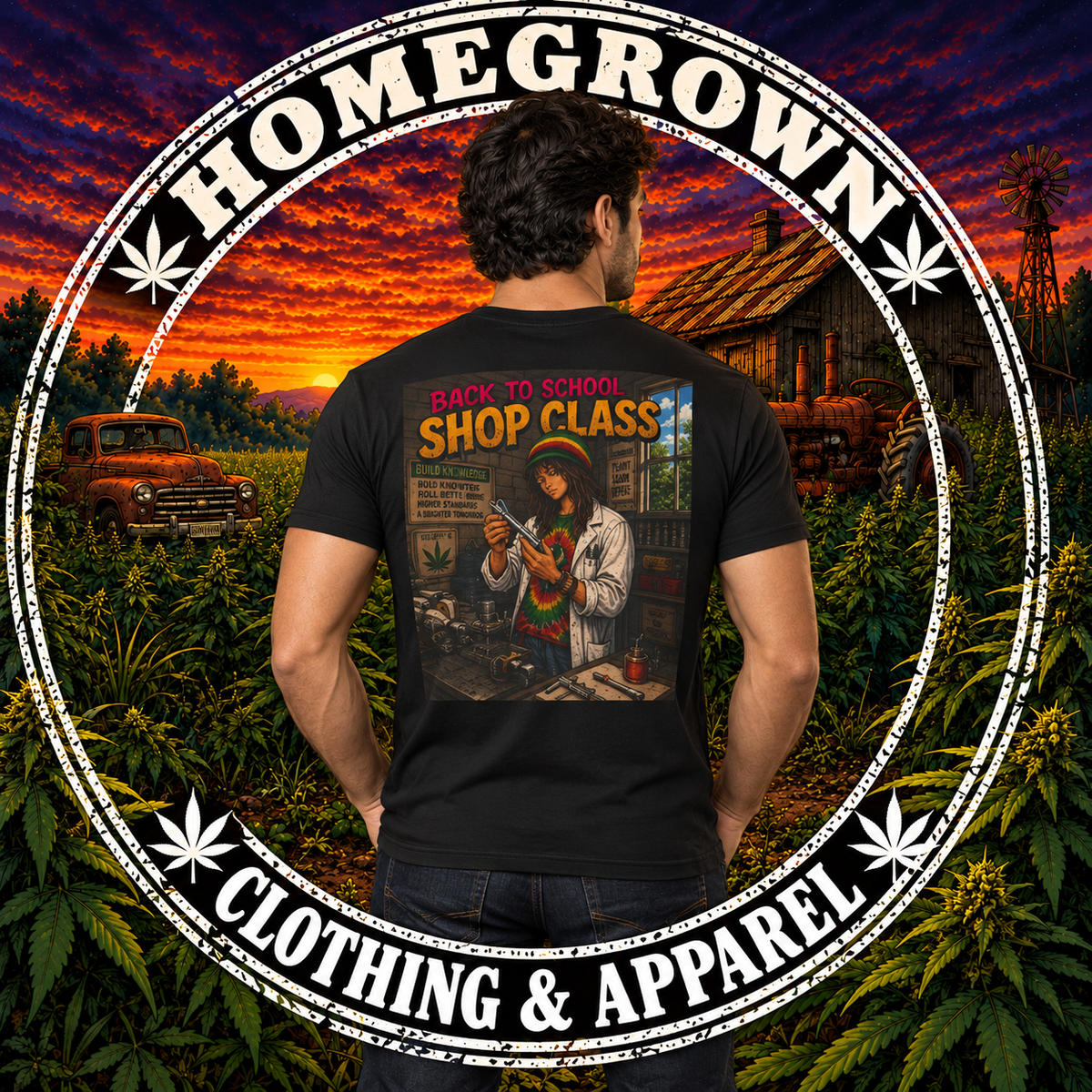 Buddy Shop Class - Back to School - Graphic T Homegrown