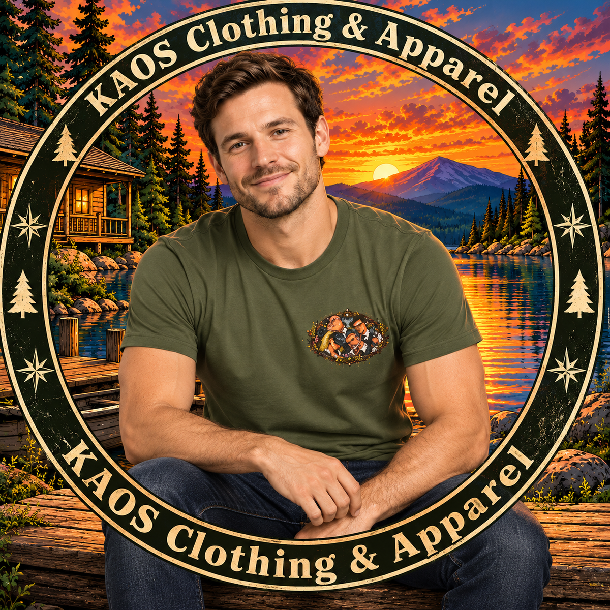 Brass Great Outdoors - Graphic T-Shirt Mall Security