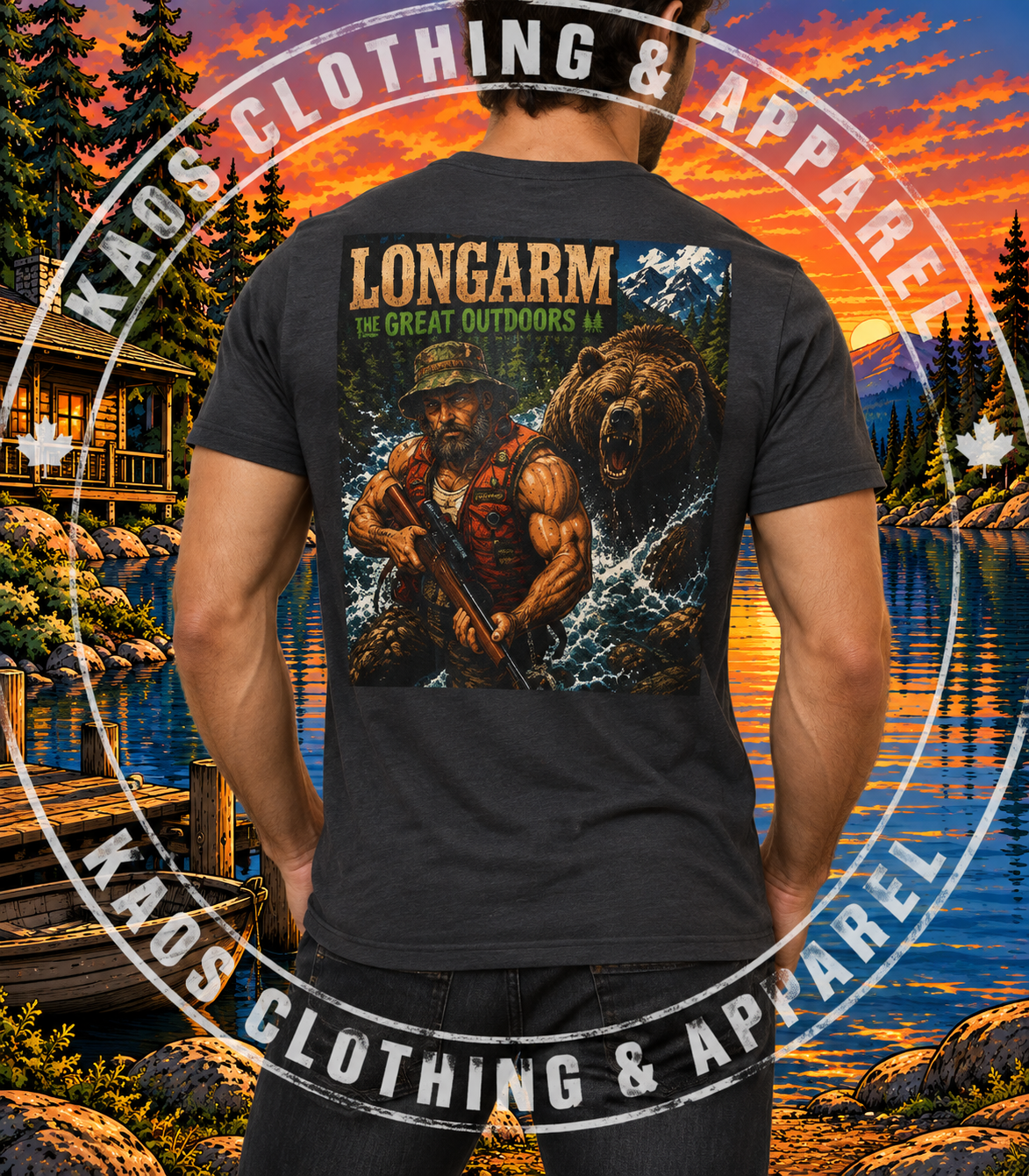 Longarm Great Outdoors - Graphic T-Shirt Mall Security