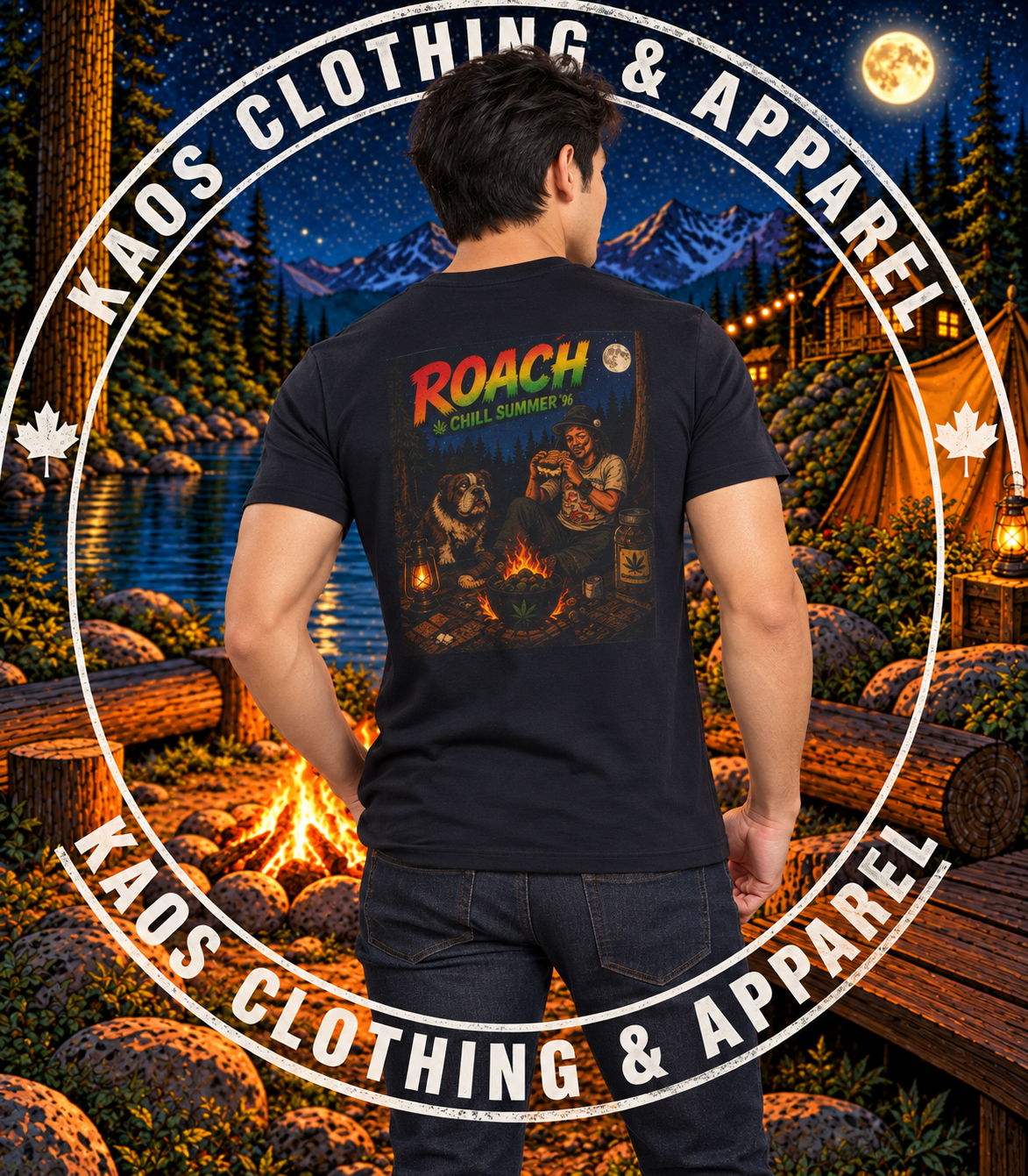 Roach Great Outdoors - Graphic T-Shirt Homegrown