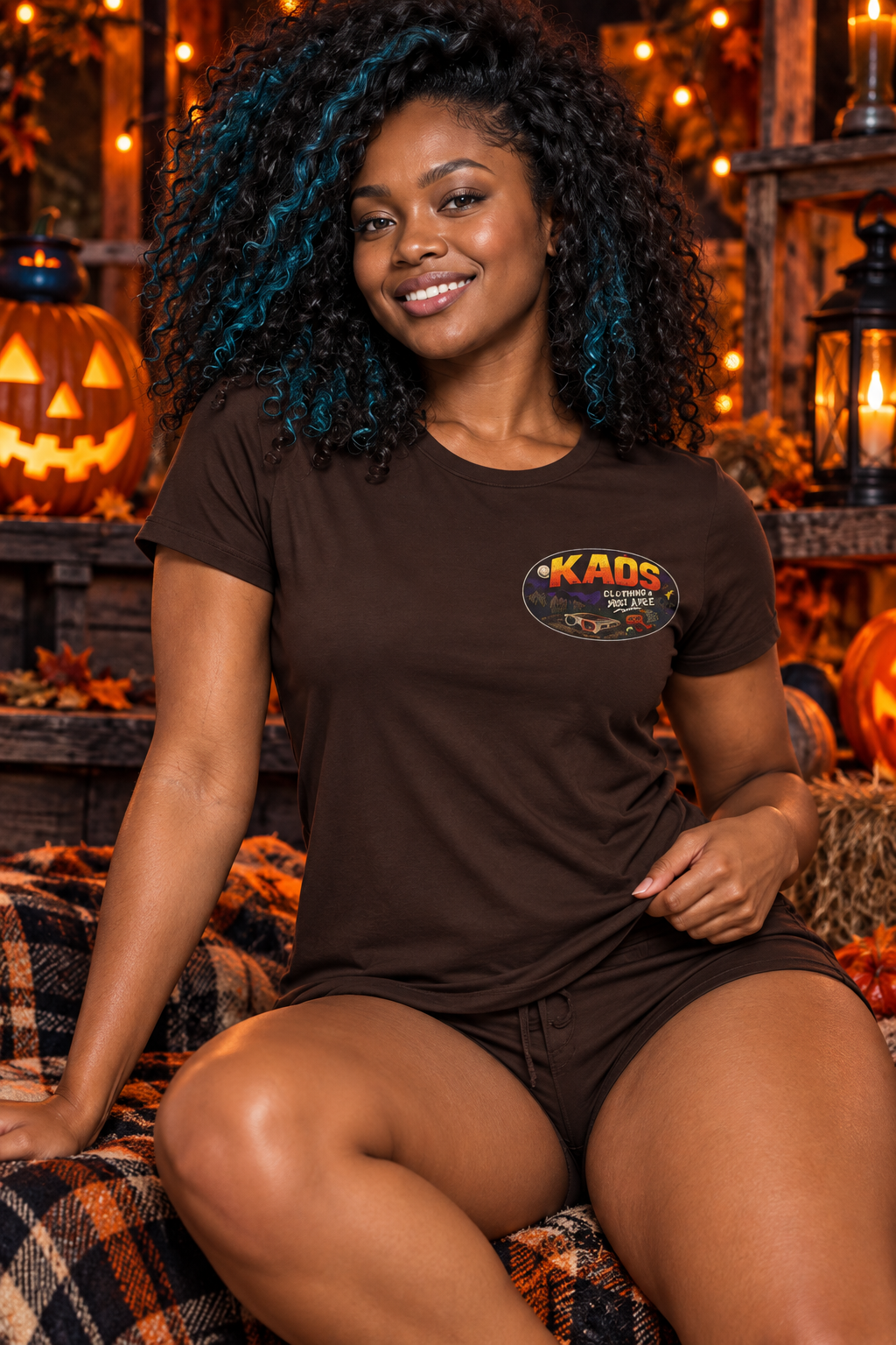 Get Your Carves In Graphic T-Shirt - Kaos Halloween T-Shirt