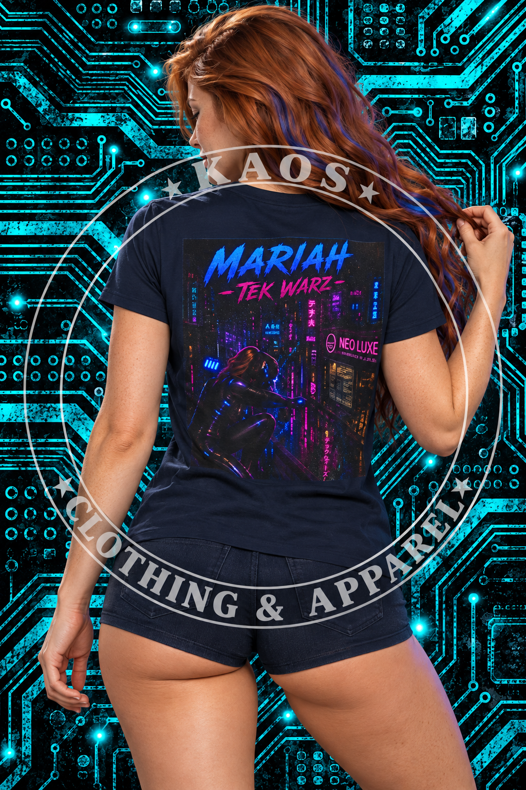 Mariah Tek Enfocement Agency Graphic T-Shirt - Tek Warz
