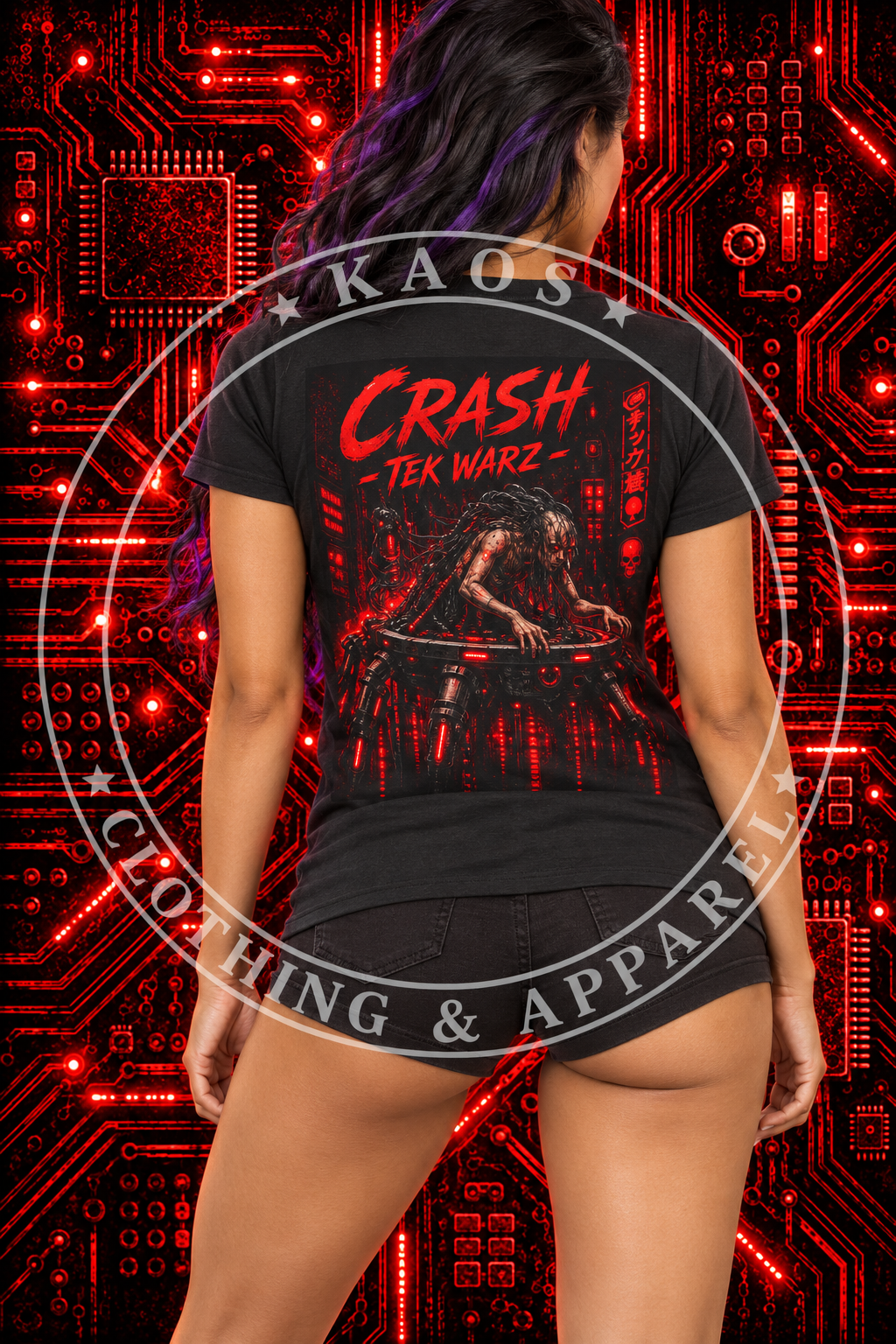 Crash Tekmites Graphic T-Shirt - Tek Warz