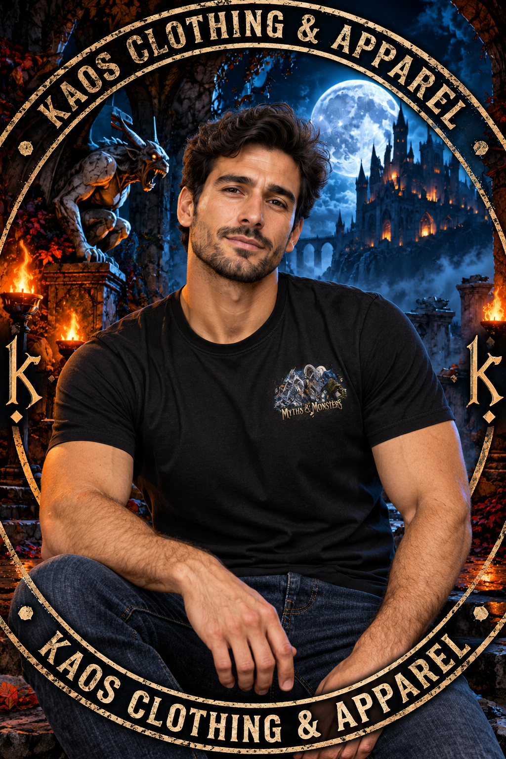 Werewolf Graphic T-Shirt — Myths & Monsters