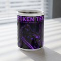 Tek Warz Broken Tek  Neon Retro Futuristic Coffee Mug (15oz)