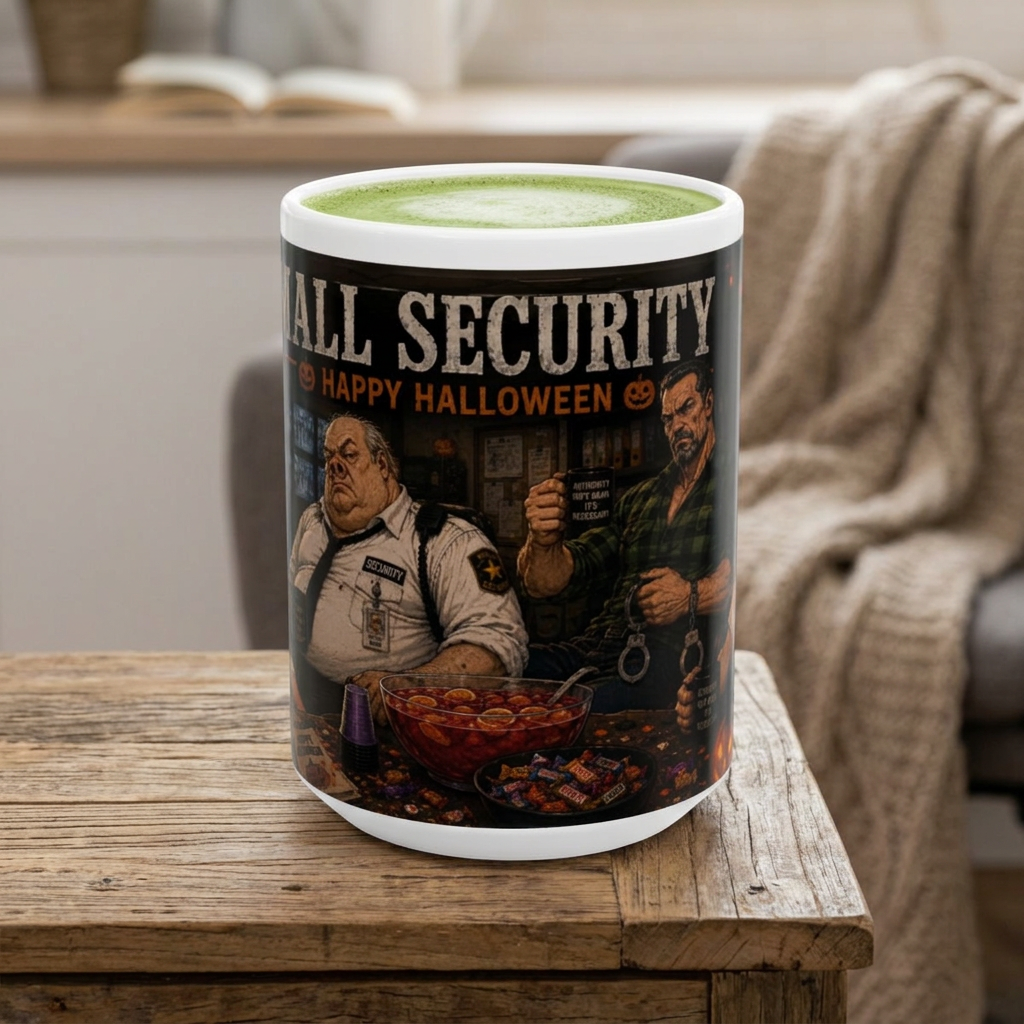 Mall Security Halloween Party Coffee Mug (15oz)