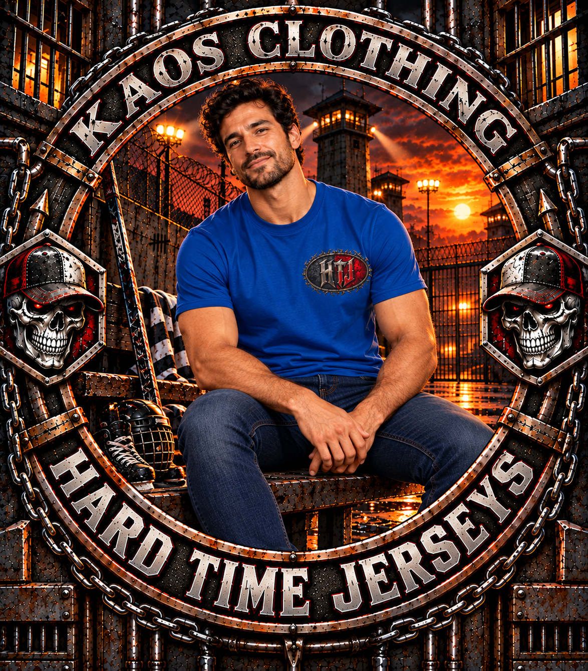 Marion Mechanist Baseball T-Shirt - Hard Time Jerseys Baseball