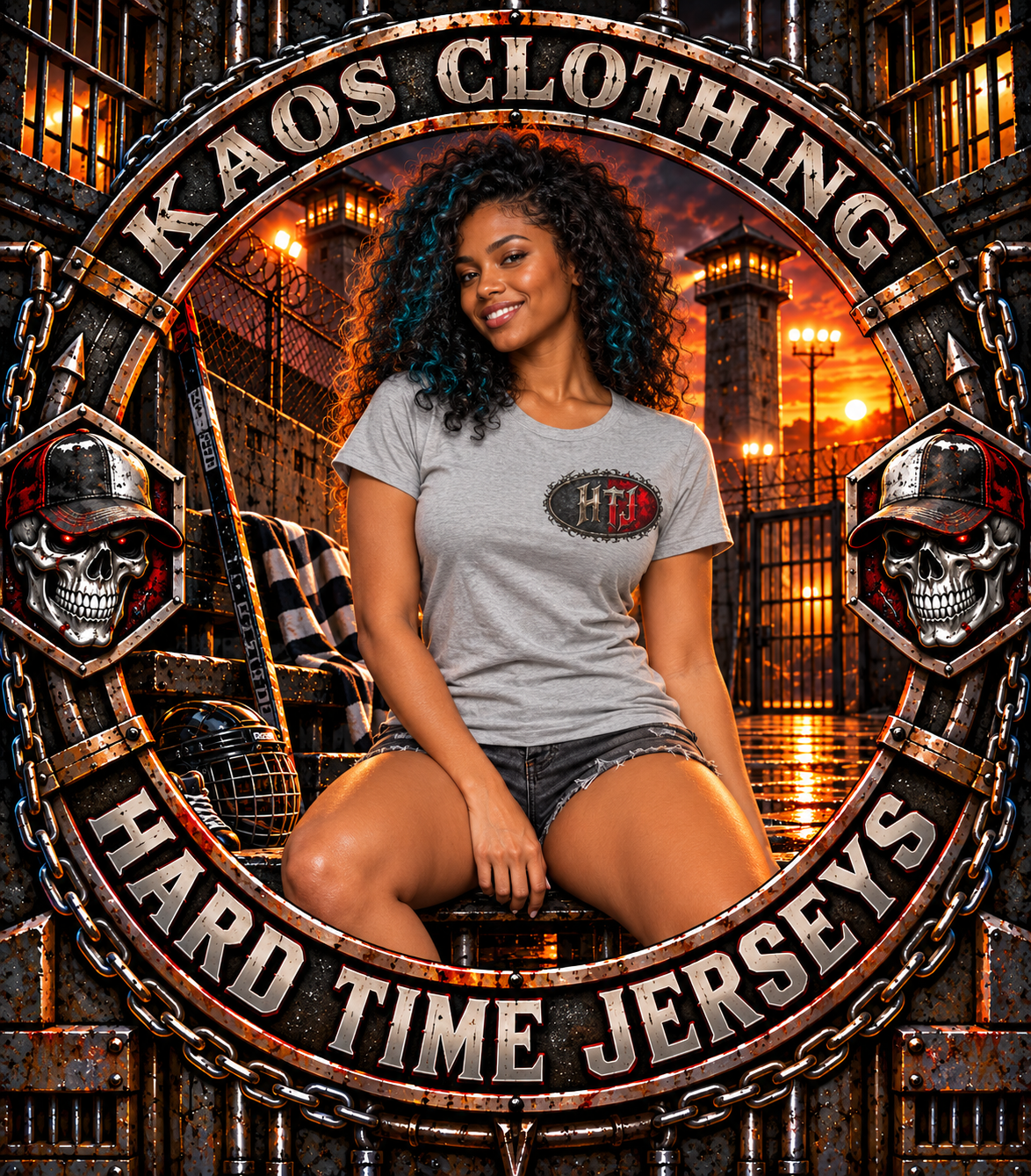 Don Hangmen Baseball T-Shirt — Hard Time Jerseys Baseball