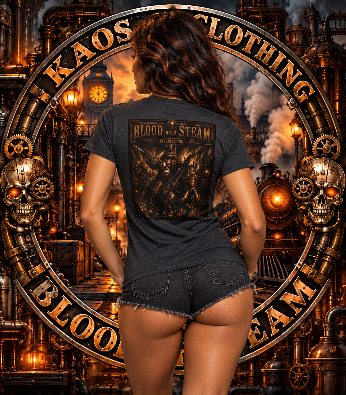 Joseph Steampunk Graphic T-Shirt — Blood & Steam