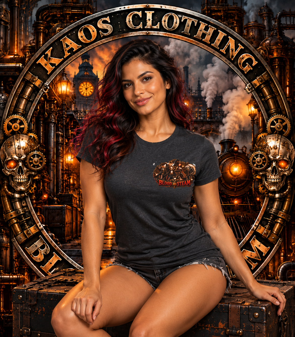Joseph Steampunk Graphic T-Shirt — Blood & Steam
