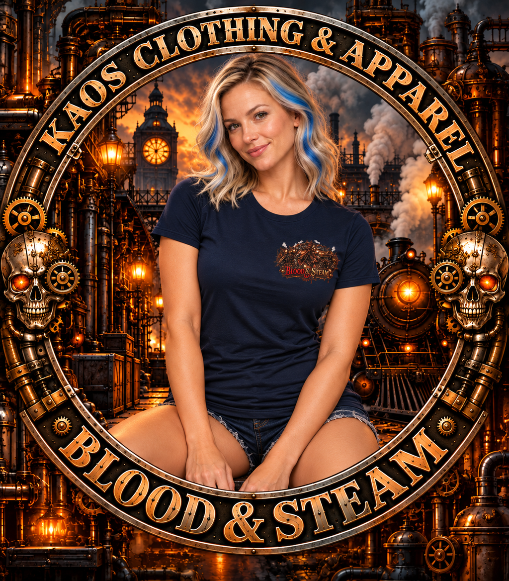 Deadeye Steampunk Graphic T-Shirt - Blood & Steam