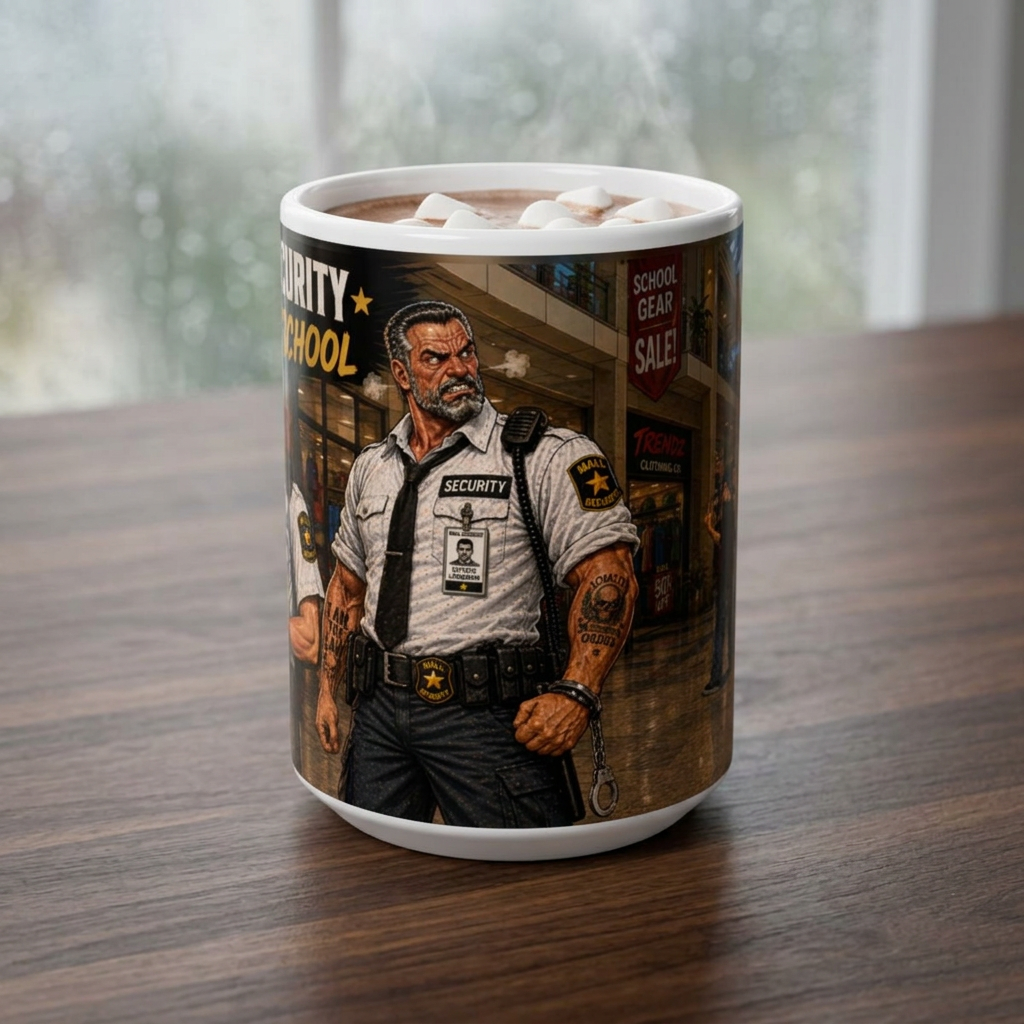 Mall Security Back to School Coffee Mug (15oz)