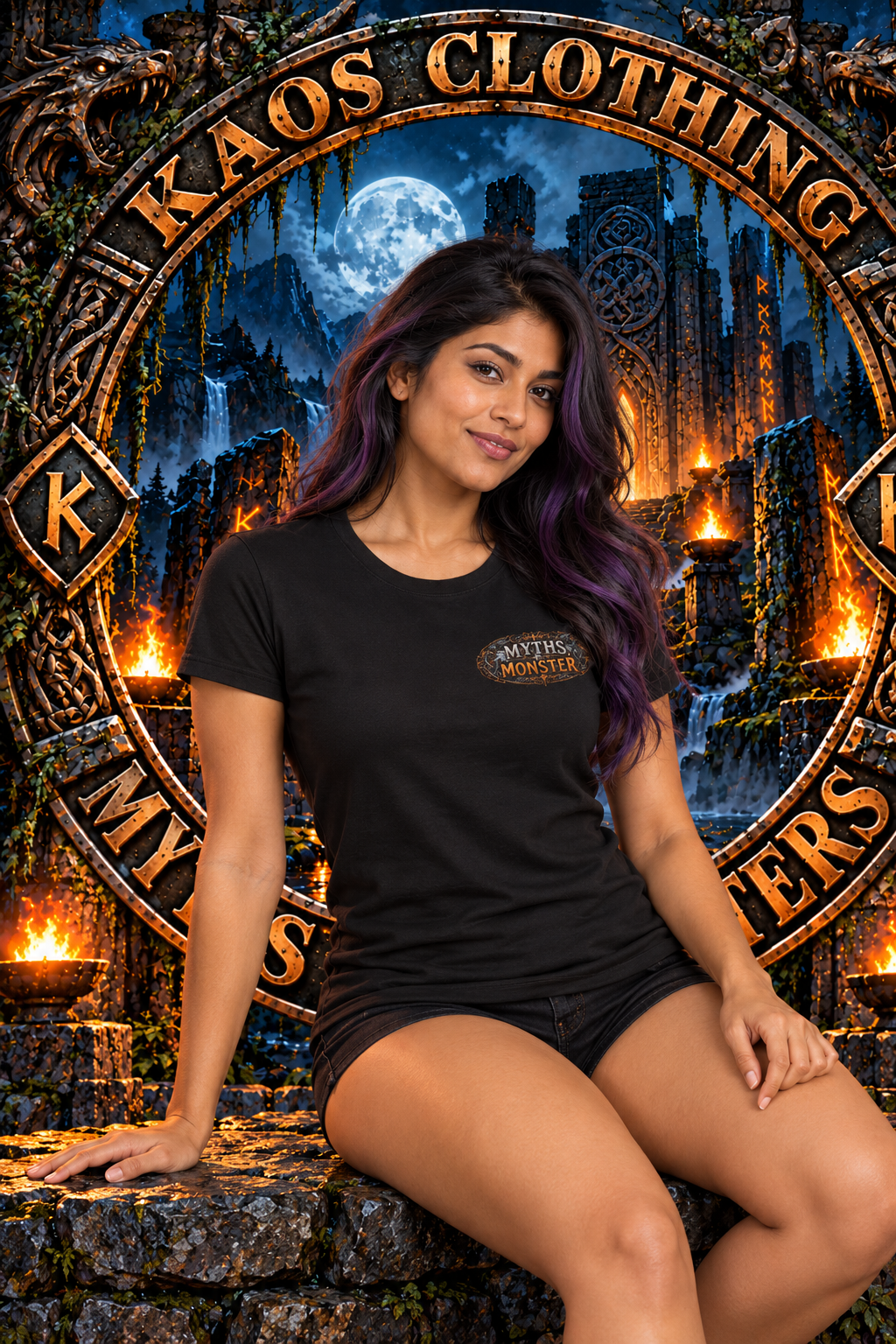 Banshee Myth Monster T‑Shirt Halloween Tee Myths and Monster