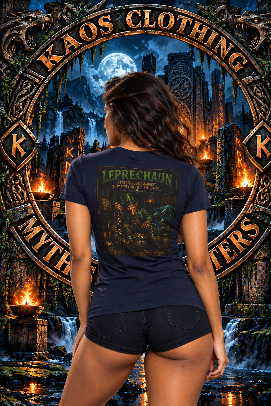 Leprechaun Myth & Monster T-Shirt Halloween Shirt