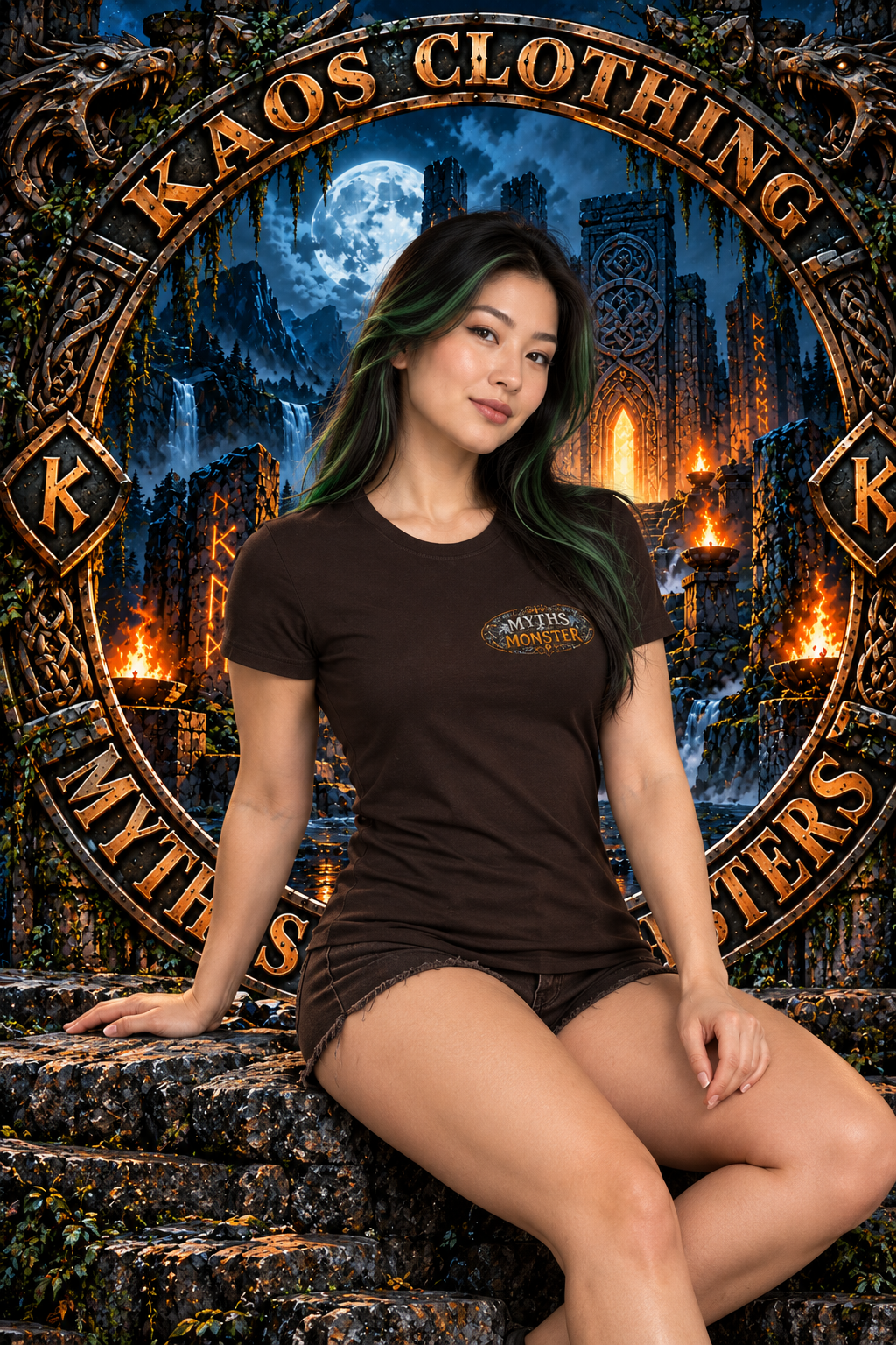 Werewolf T-Shirt — Werewolf Leader of the Pack Myths & Monster Graphic Tee- Halloween Shirt