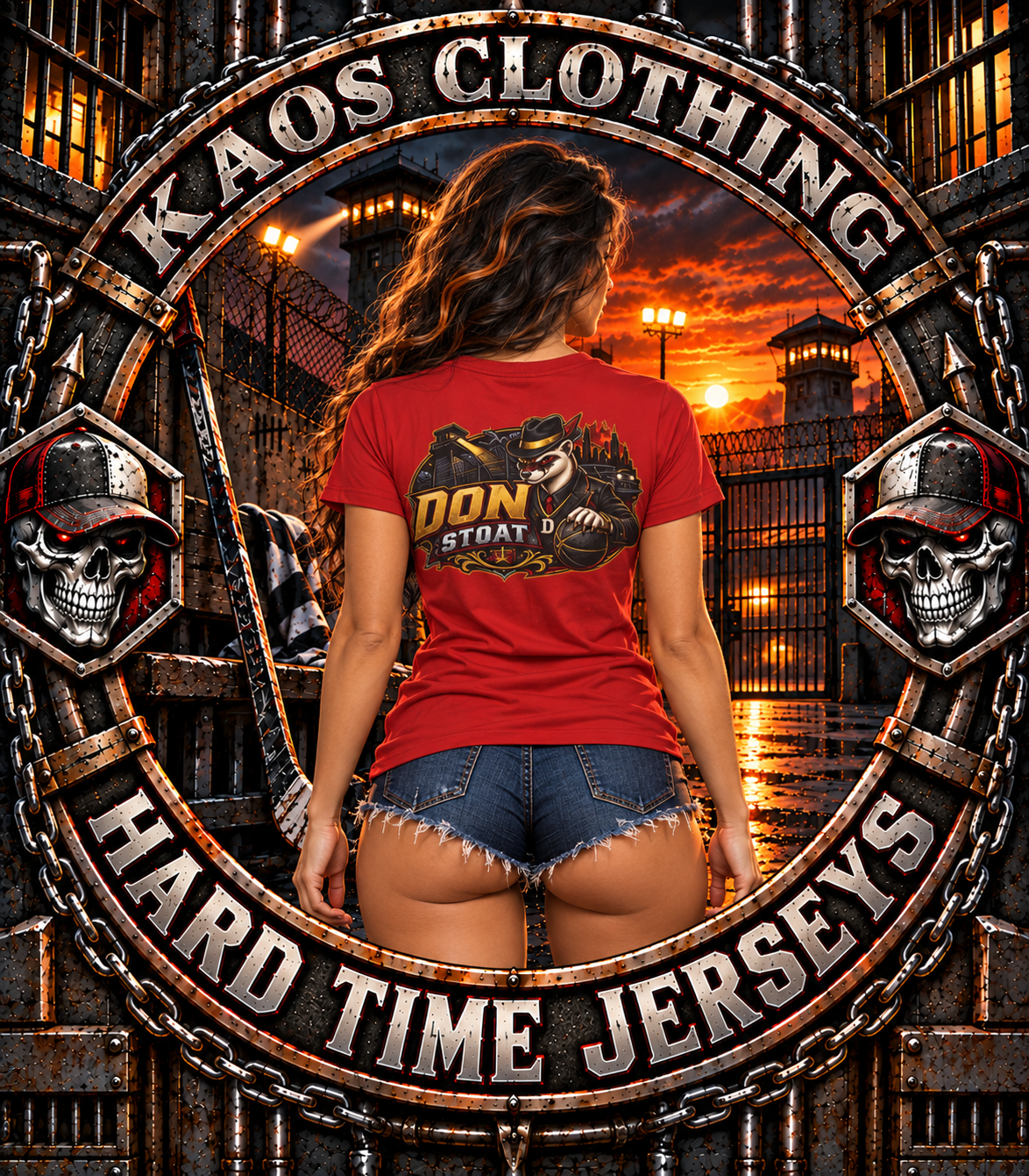 Don Stout Basketball Graphic T-Shirt-retro basketball tee-vintage basketball shirt-basketball graphic t-shirt-hard time jerseys