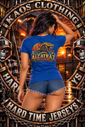 Alcatraz Pit Vipers Basketball Graphic T-Shirt-vintage basketball tee-retro basketball shirt-team shirt-basketball tee- team t-shirt-sports fan