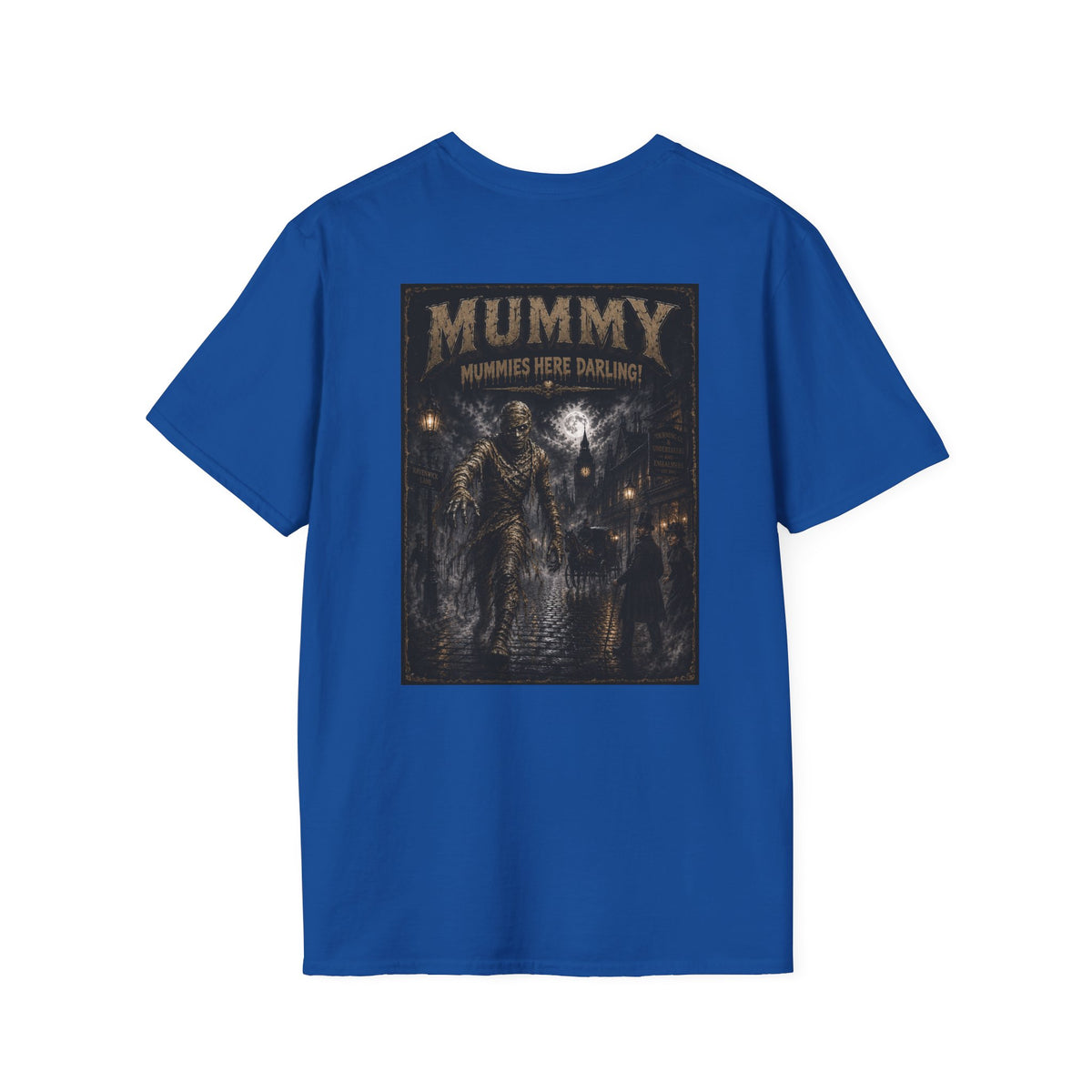 Mummy T-Shirt — 'Mummy' Vintage Horror Graphic Tee- Myths and Monsters Halloween Shirt