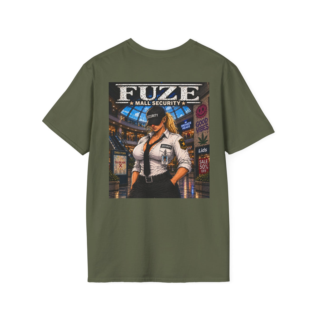 Fuze Mall Security Graphic T-Shirt - Mall Security