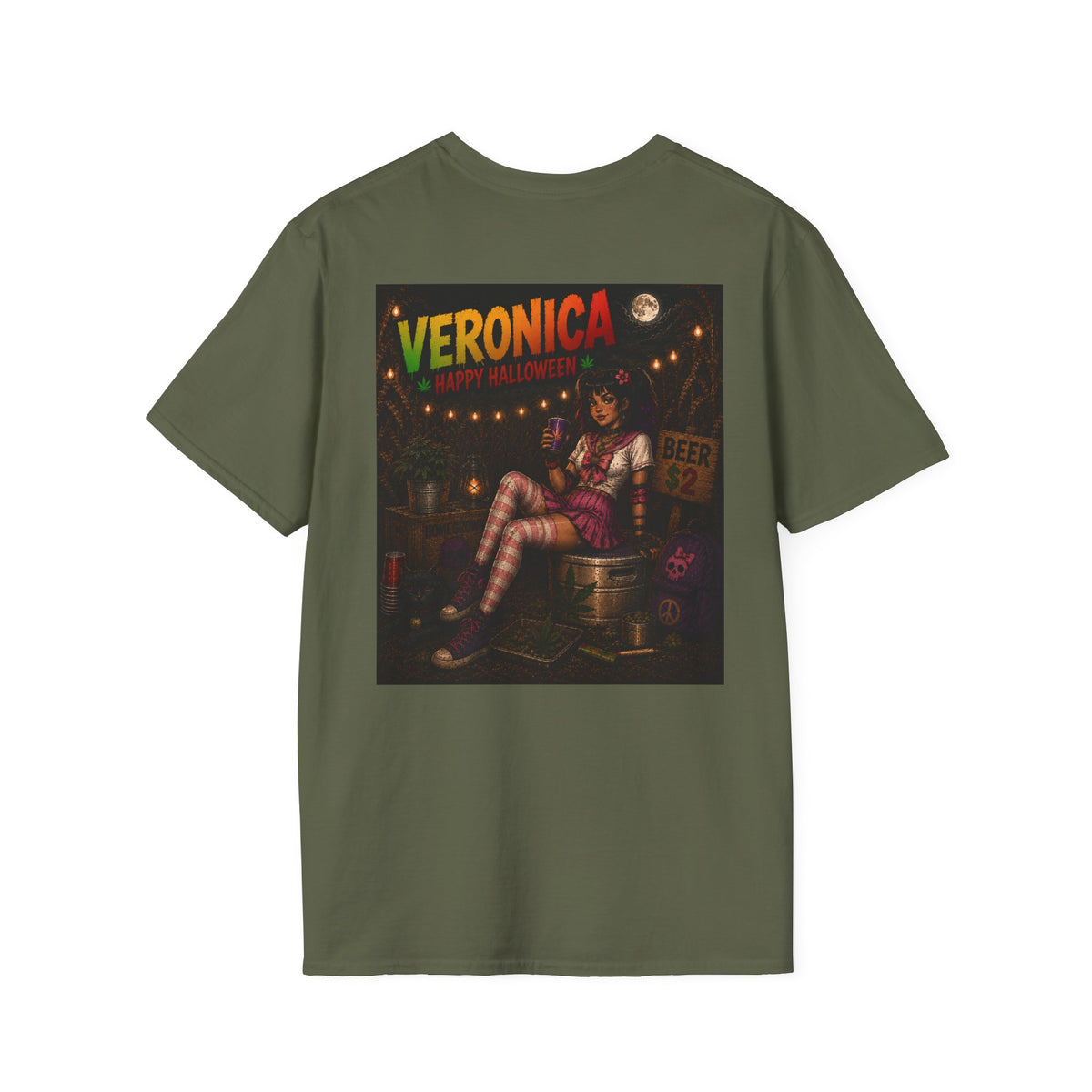 Veronica Vintage Halloween T Shirt  Homegrown Graphic T Shirt