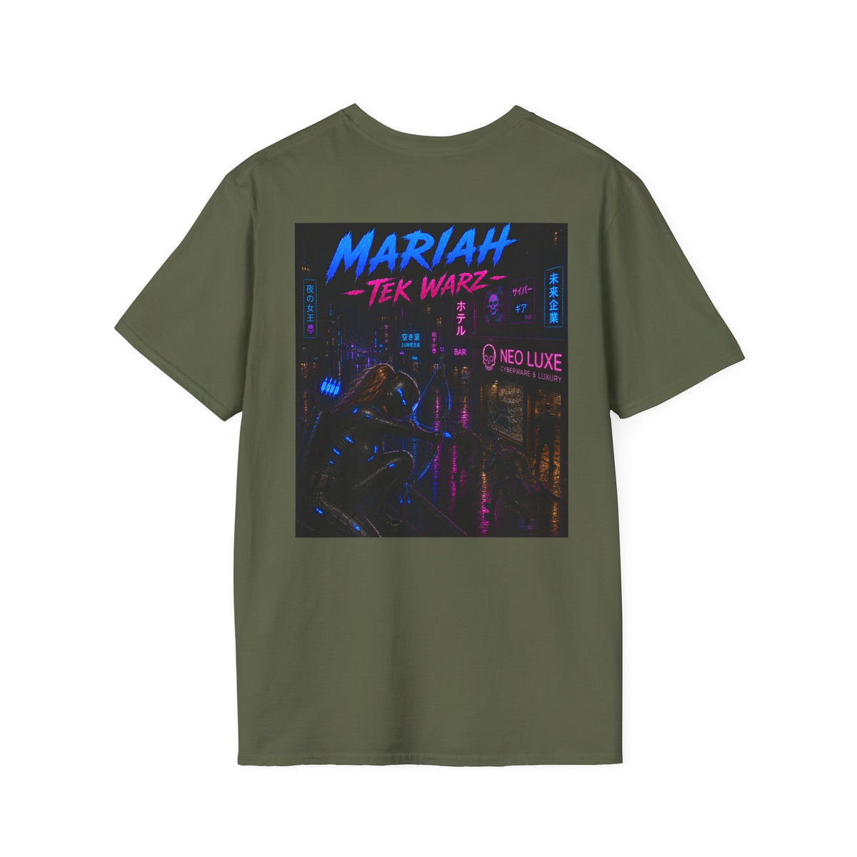 Mariah Tek Enfocement Agency Graphic T-Shirt - Tek Warz