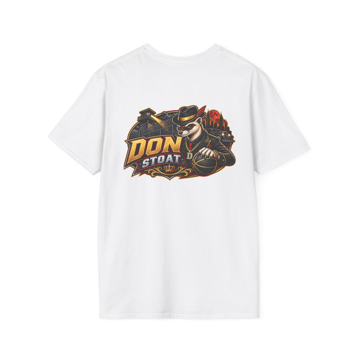 Don Stout Basketball Graphic T-Shirt-retro basketball tee-vintage basketball shirt-basketball graphic t-shirt-hard time jerseys
