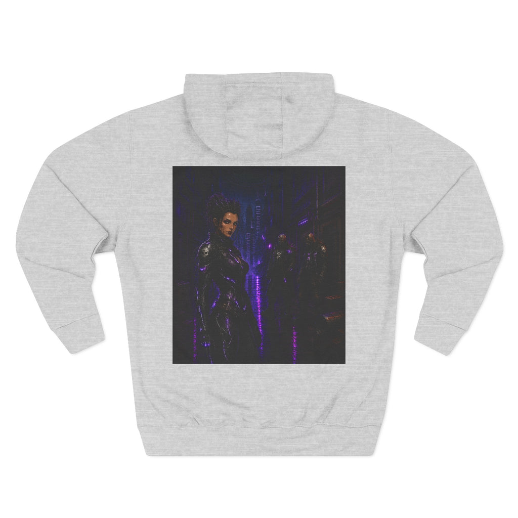 Jade Broken Tek Graphic Hoodie-Tek Wars