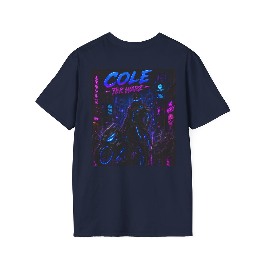 Cole Tek Enforcement Agency Graphic T-Shirt - Tek Warz