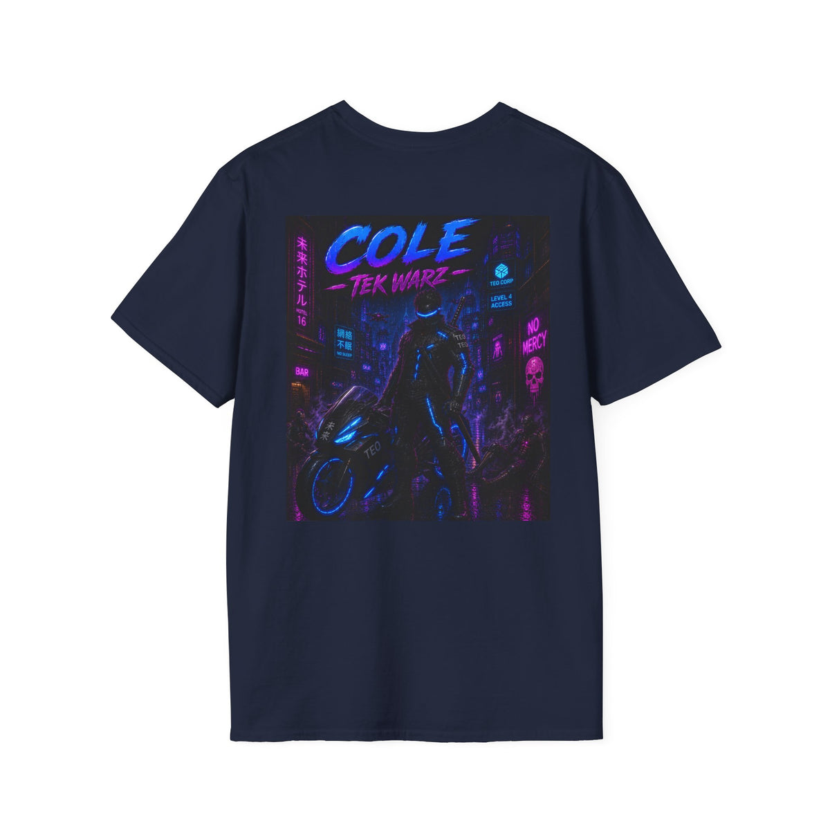 Cole Tek Enforcement Agency Graphic T-Shirt - Tek Warz