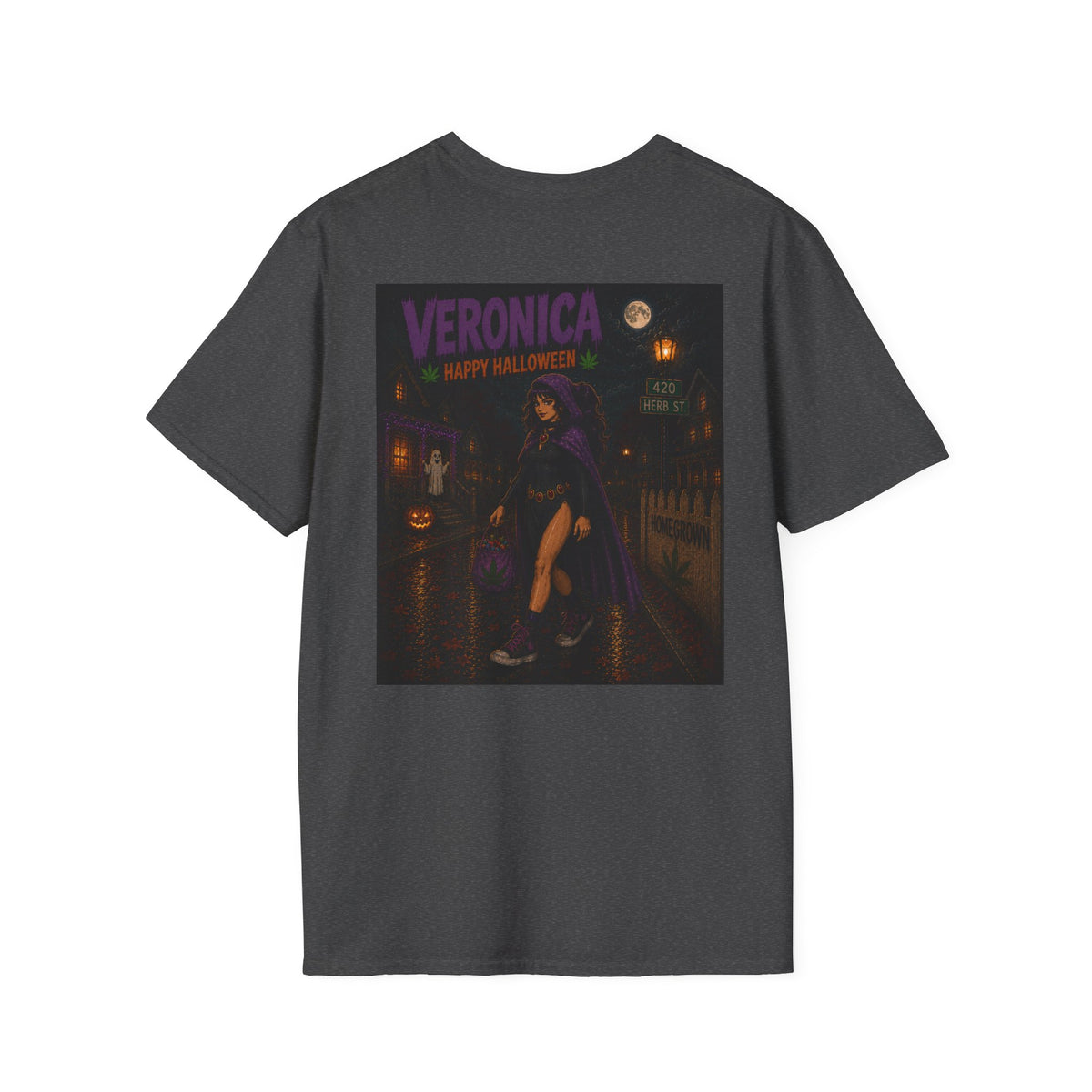 Veronica Raven Vintage Halloween - Homegrown Graphic T-Shirt
