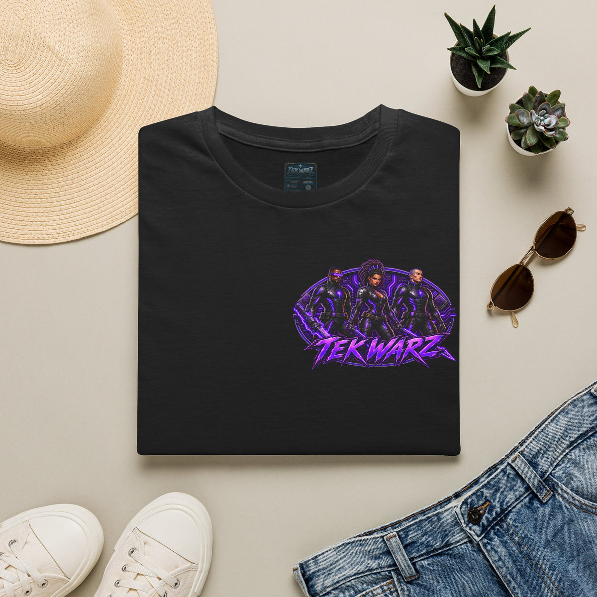 Xero Broken Tek Graphic T-Shirt - Tek Warz
