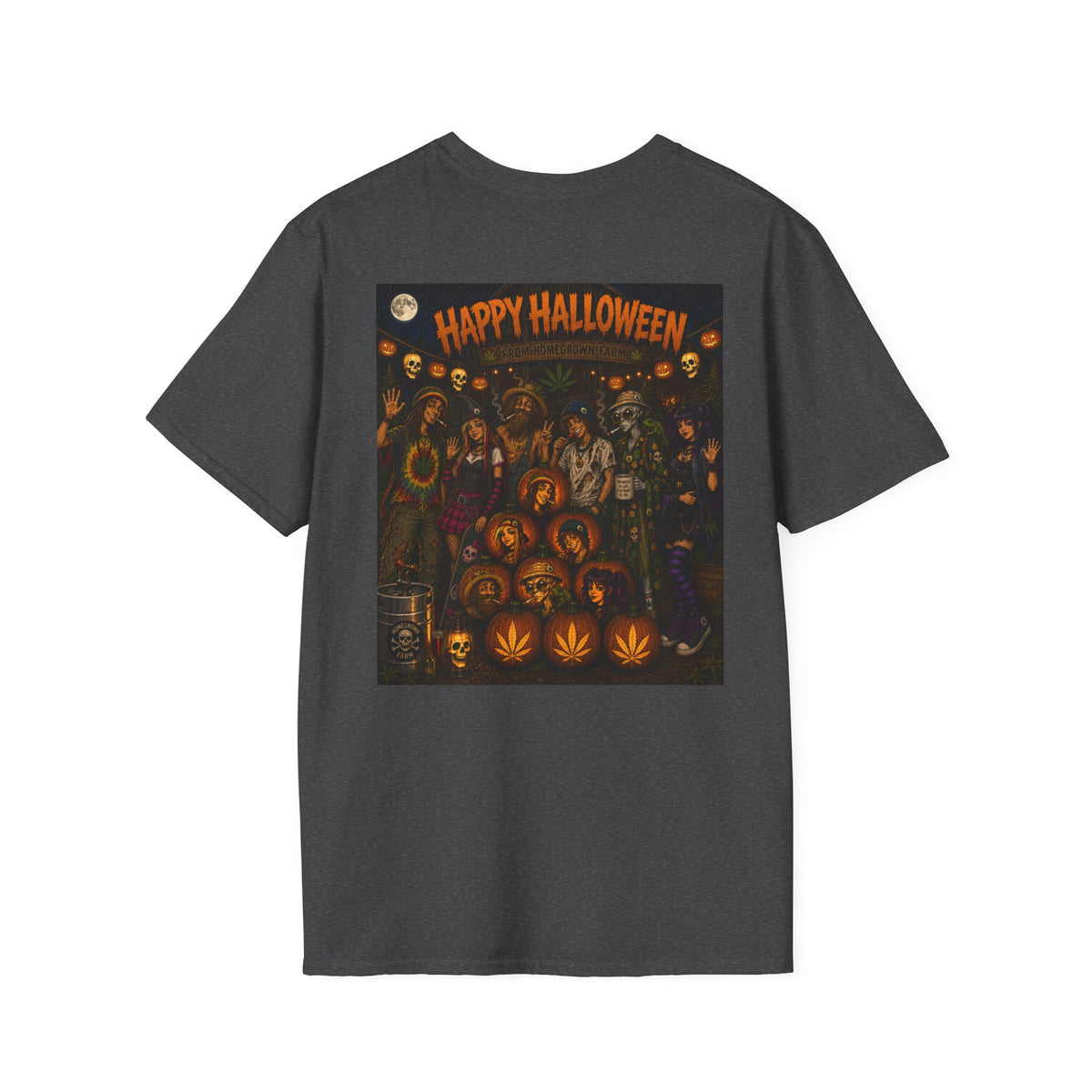 Homegrown Group Vintage Halloween T-Shirt - Homegrown Graphic T-Shirt