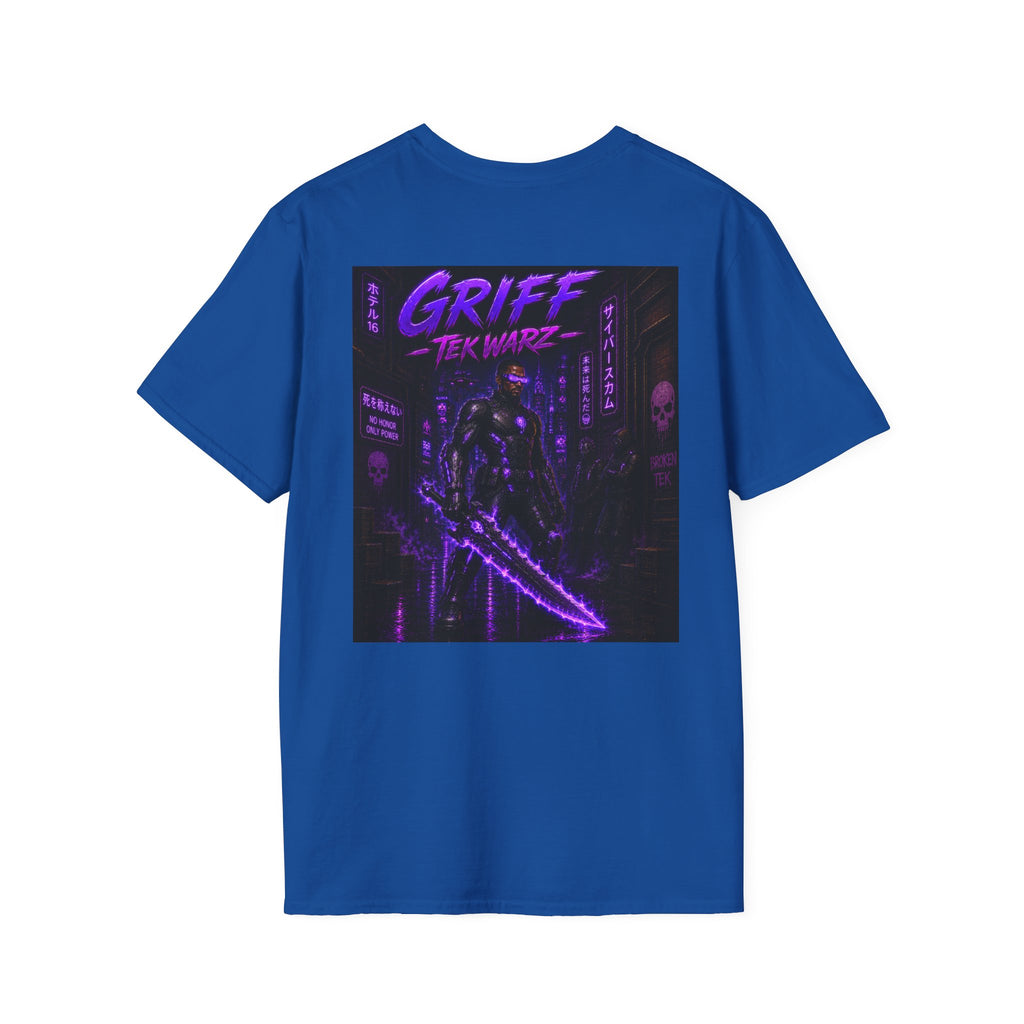Griff Broken Tek Graphic T-Shirt - Tek Warz