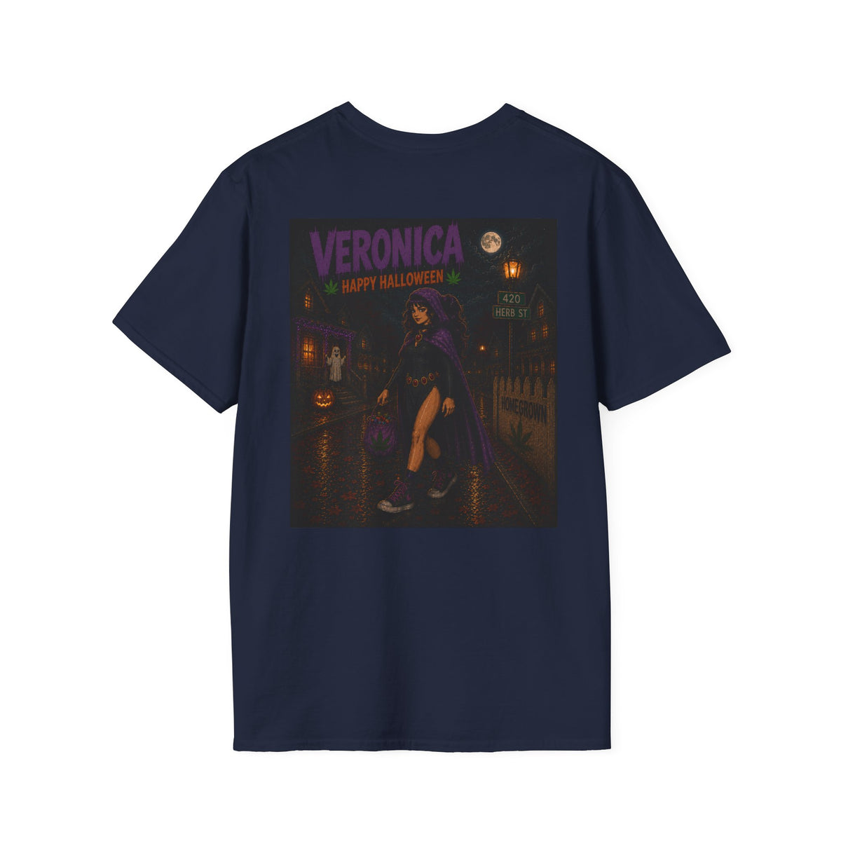 Veronica Raven Vintage Halloween - Homegrown Graphic T-Shirt