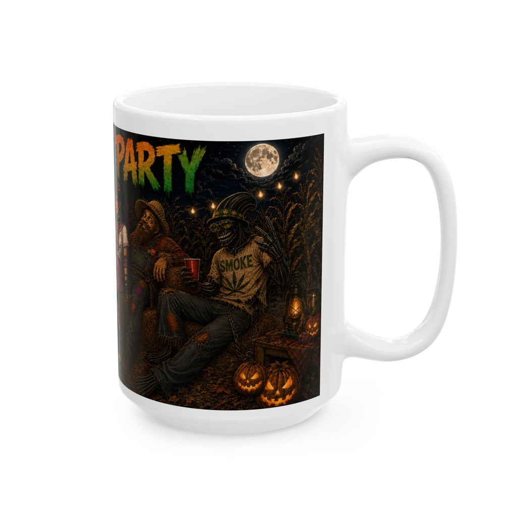 Homegrown Harvest Party Halloween Coffee Mug  (15oz)
