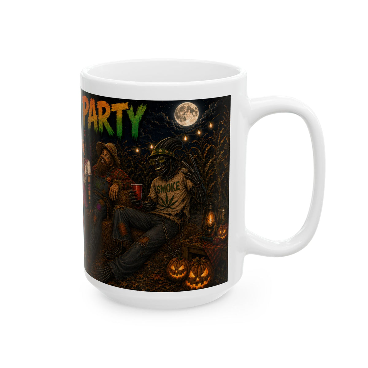 Homegrown Harvest Party Halloween Coffee Mug  (15oz)