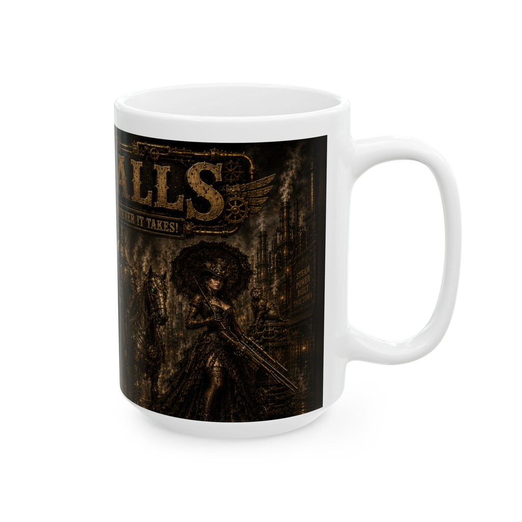 Blood and Steam Marshal Western Coffee Mug  (15oz)